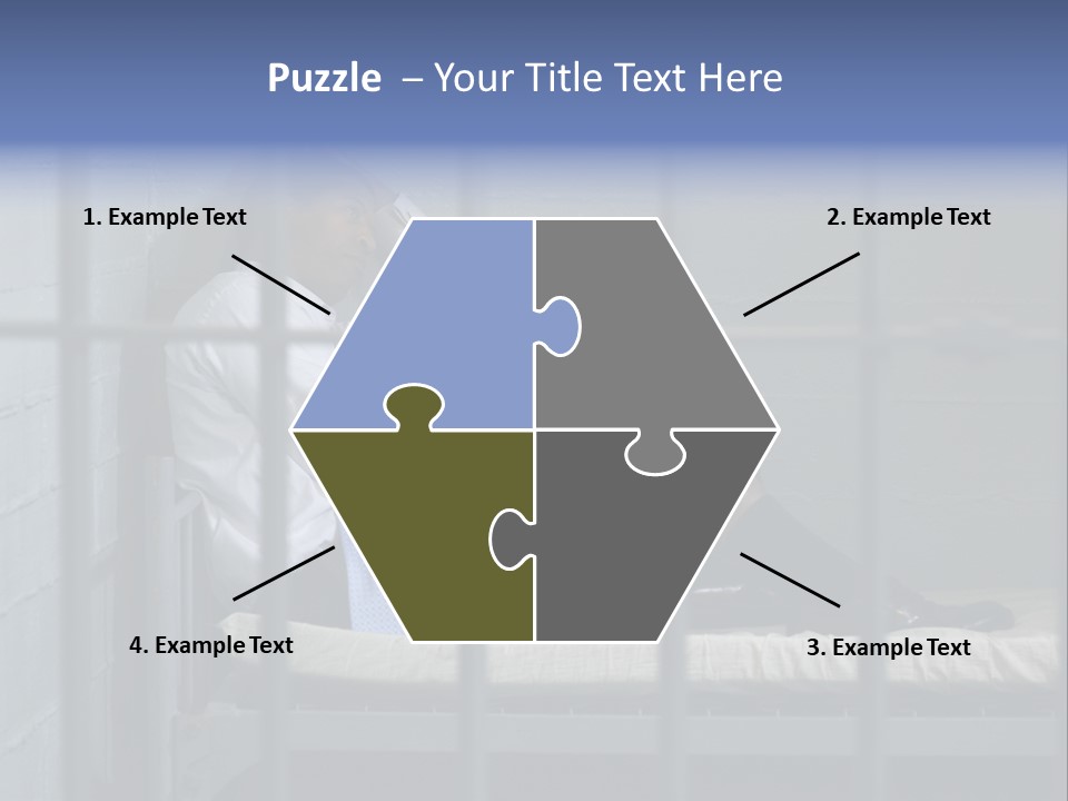 Fraud Locked Sad PowerPoint Template