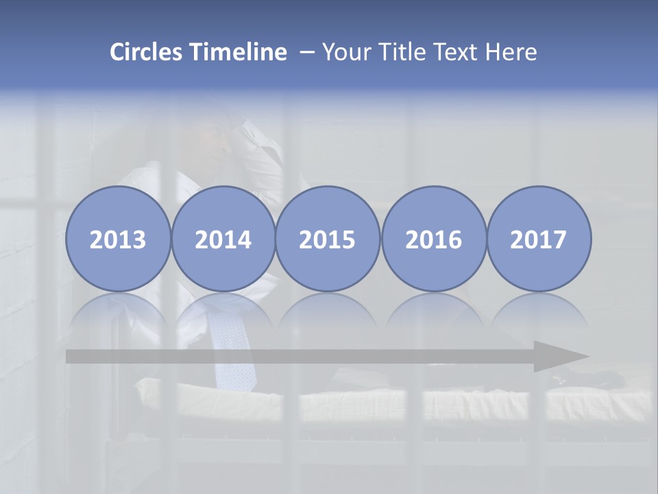 Fraud Locked Sad PowerPoint Template