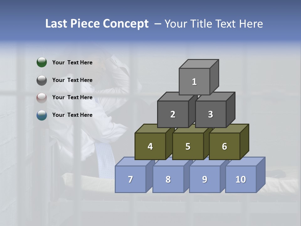 Fraud Locked Sad PowerPoint Template