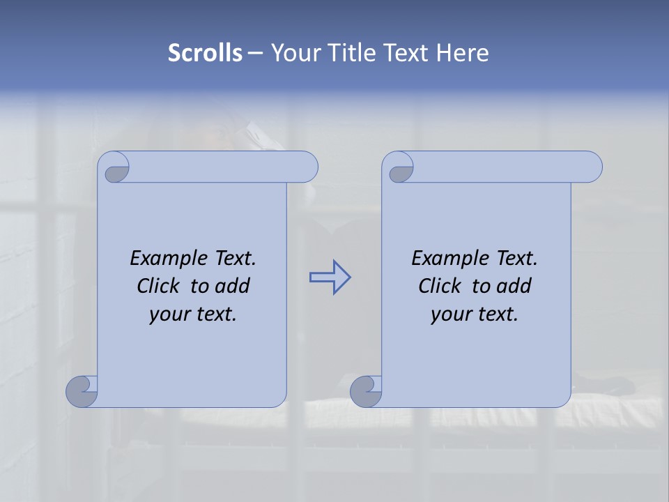 Fraud Locked Sad PowerPoint Template
