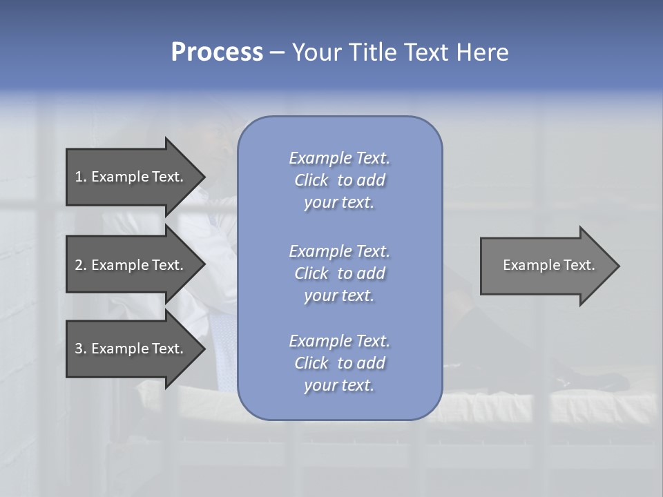 Fraud Locked Sad PowerPoint Template