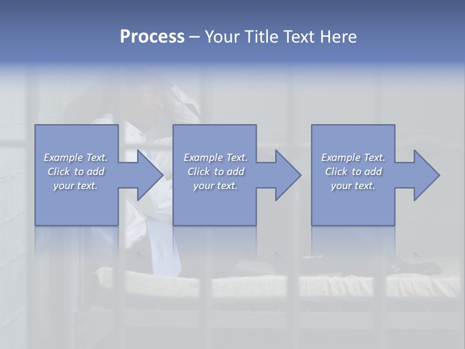 Fraud Locked Sad PowerPoint Template