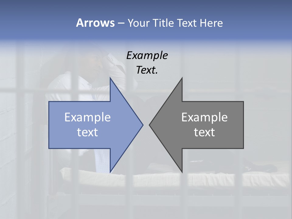 Fraud Locked Sad PowerPoint Template