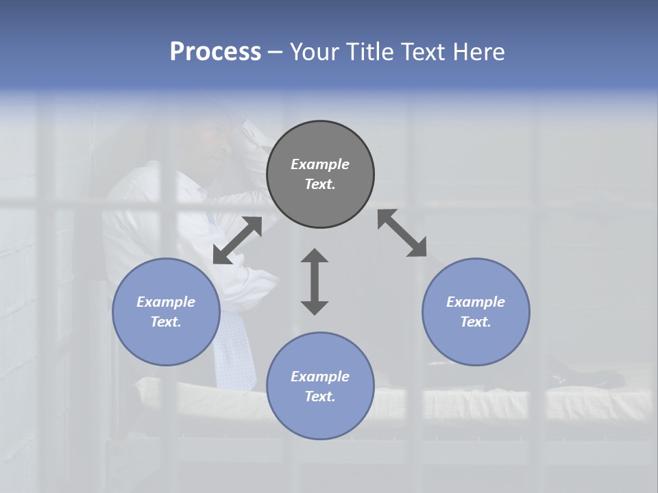 Fraud Locked Sad PowerPoint Template
