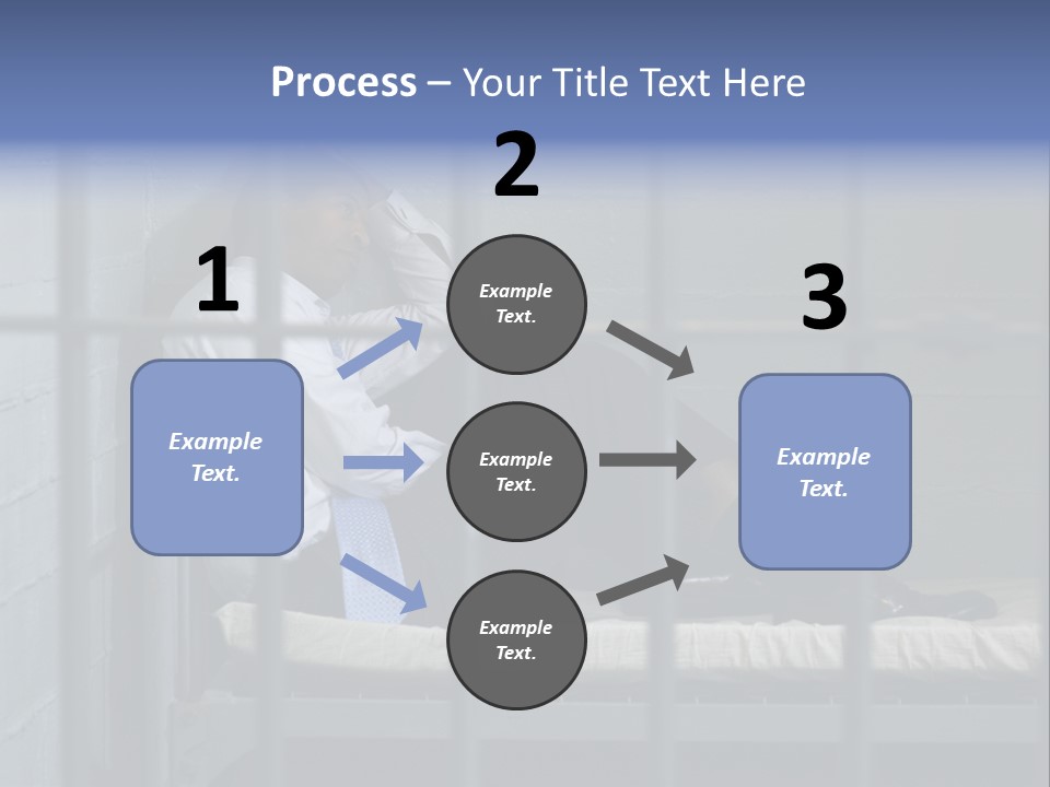 Fraud Locked Sad PowerPoint Template
