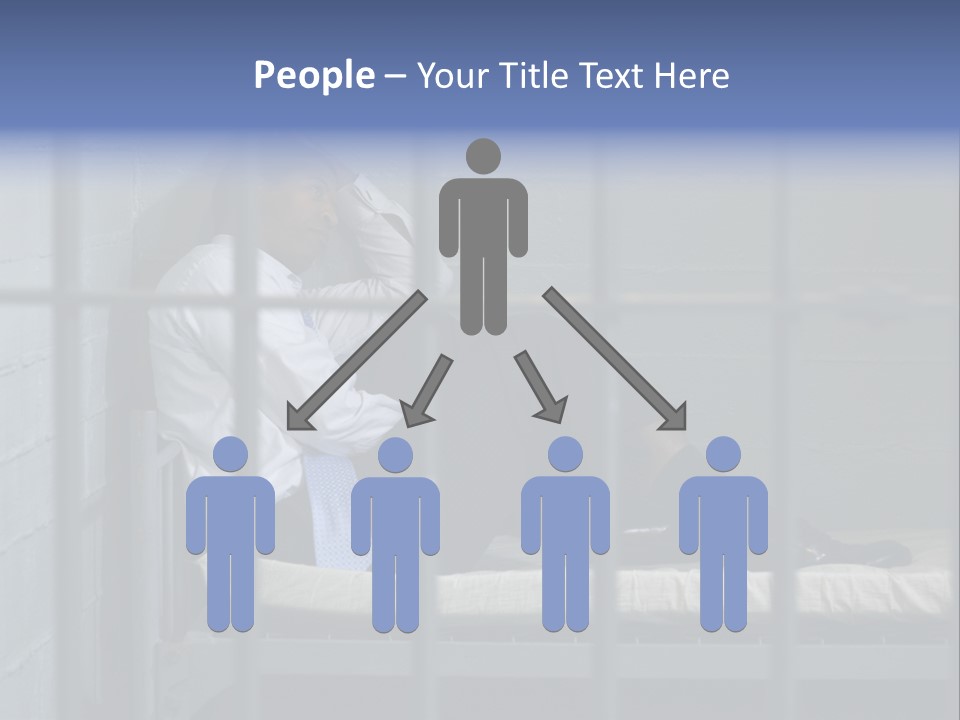 Fraud Locked Sad PowerPoint Template