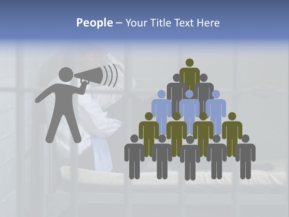 Fraud Locked Sad PowerPoint Template