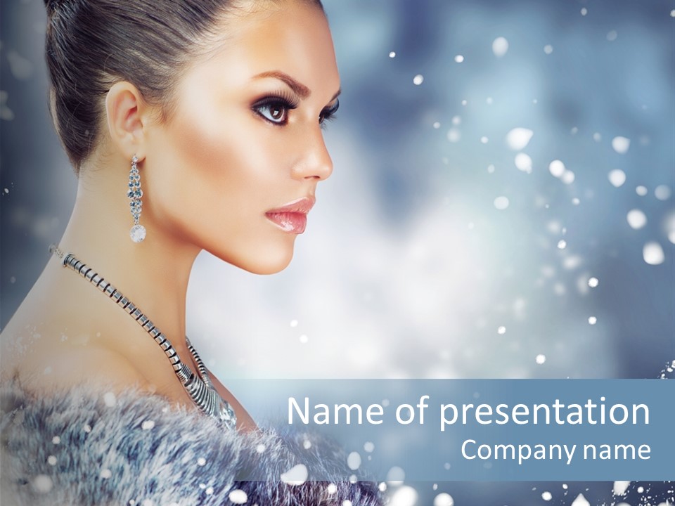 Stylish Art Holiday PowerPoint Template