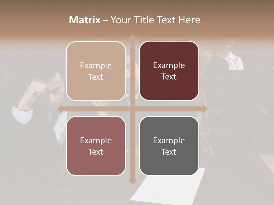 American Document Client PowerPoint Template