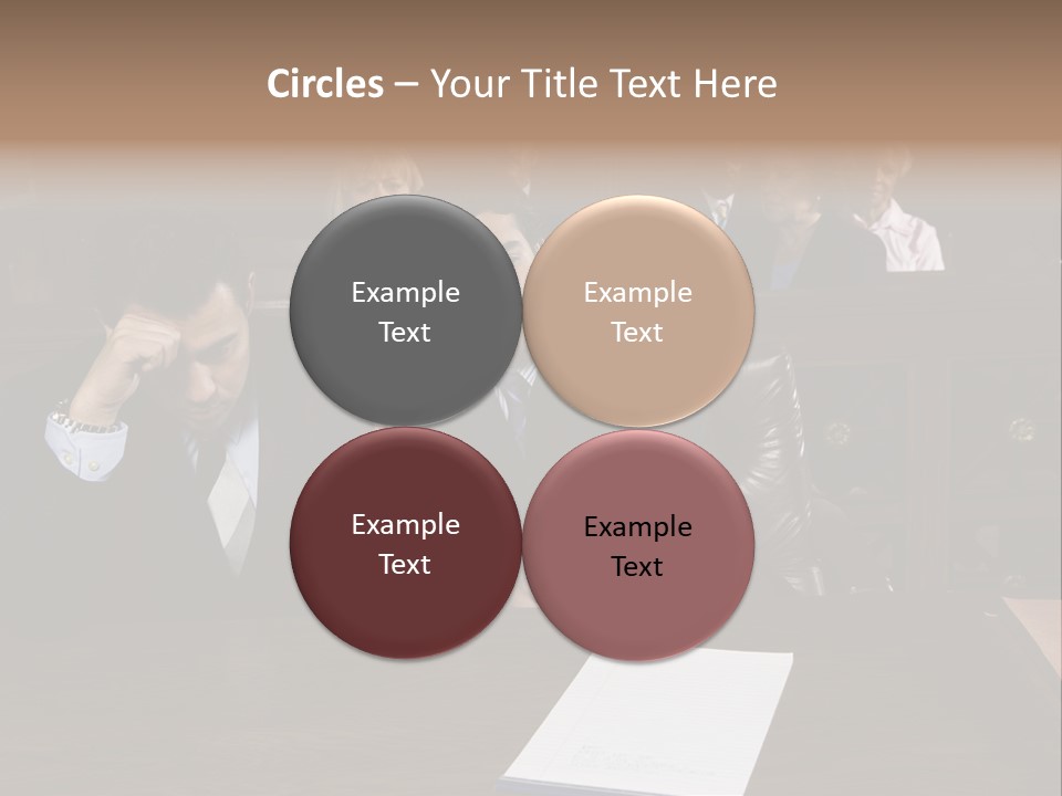 American Document Client PowerPoint Template