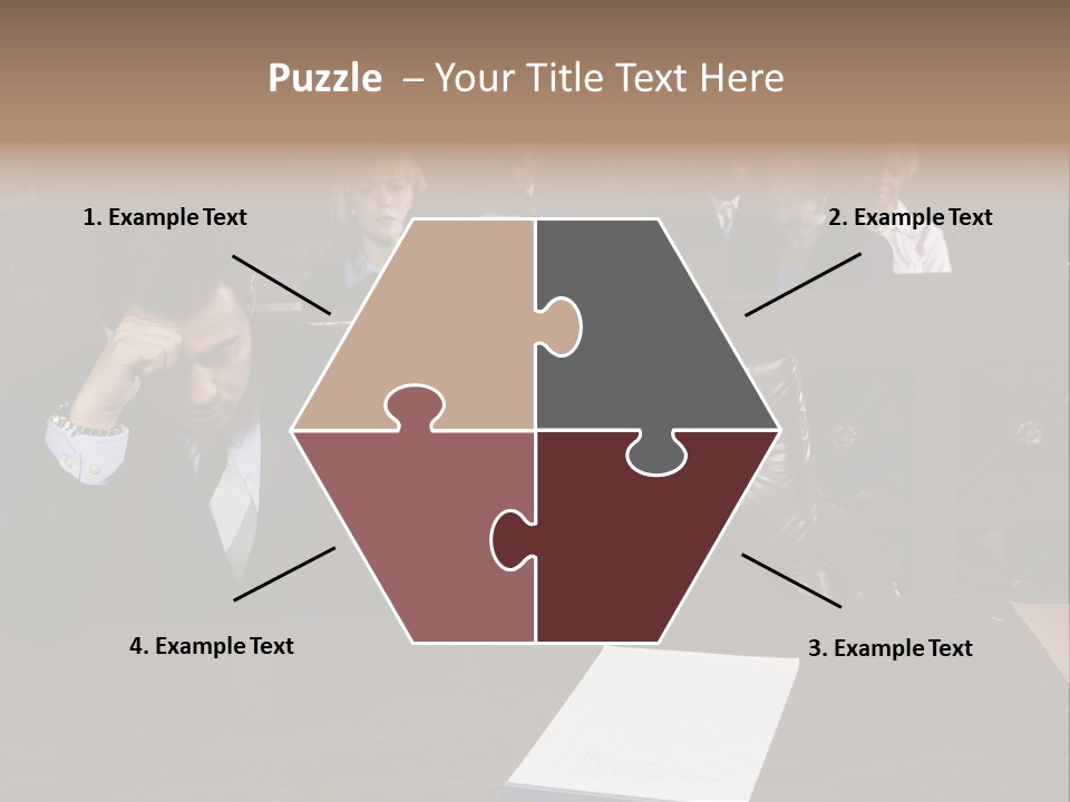 American Document Client PowerPoint Template