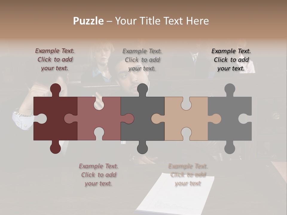 American Document Client PowerPoint Template