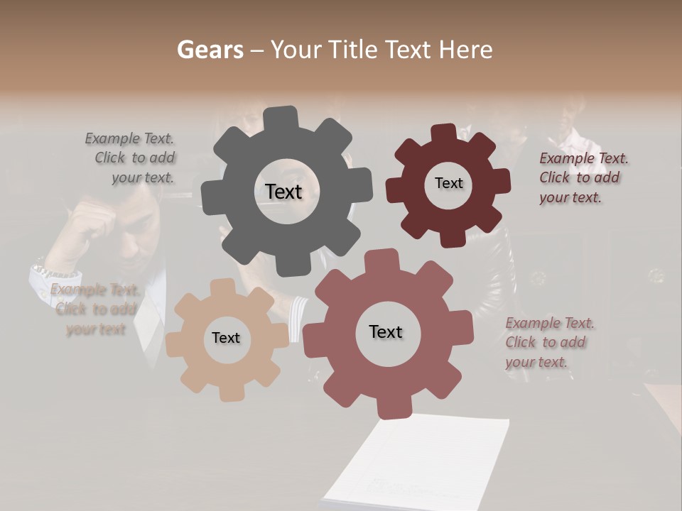 American Document Client PowerPoint Template