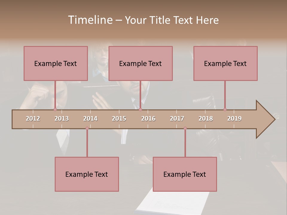 American Document Client PowerPoint Template