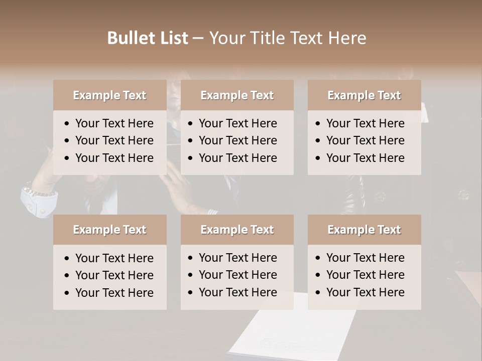 American Document Client PowerPoint Template