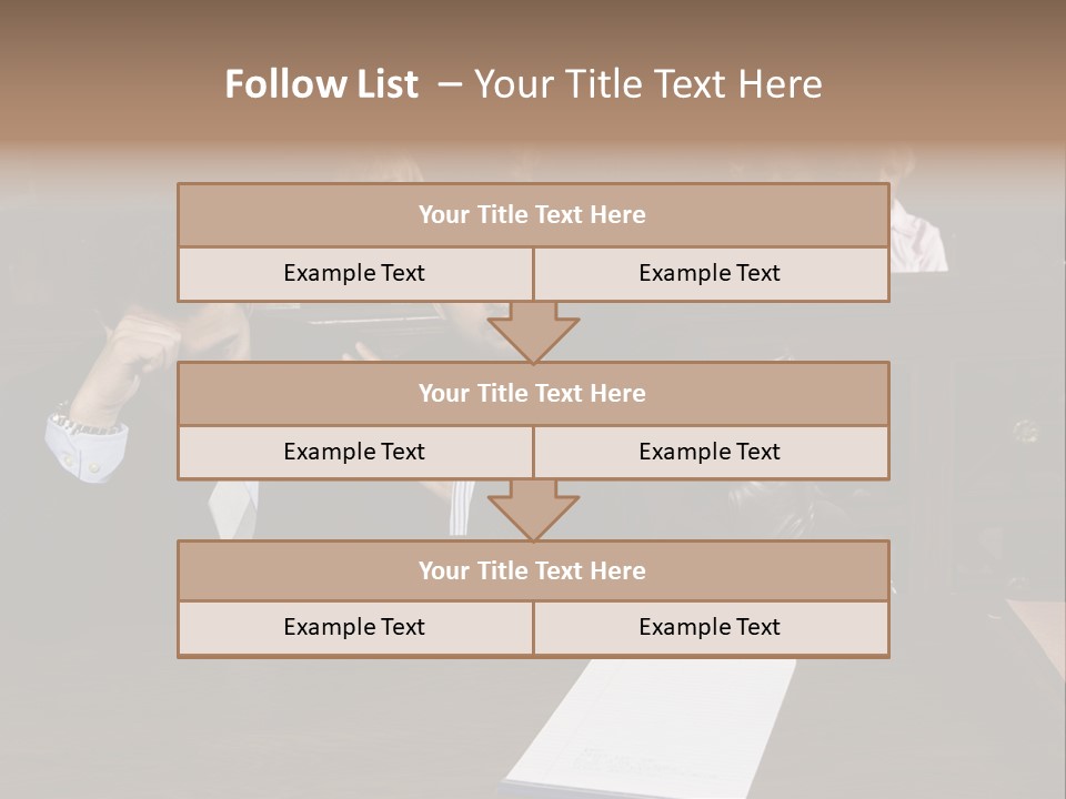 American Document Client PowerPoint Template