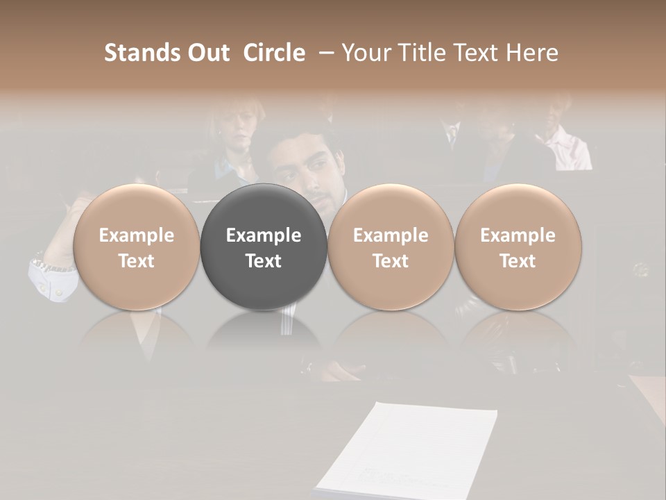 American Document Client PowerPoint Template