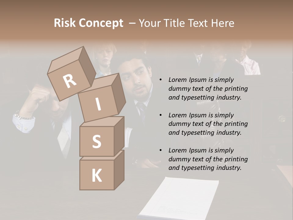 American Document Client PowerPoint Template