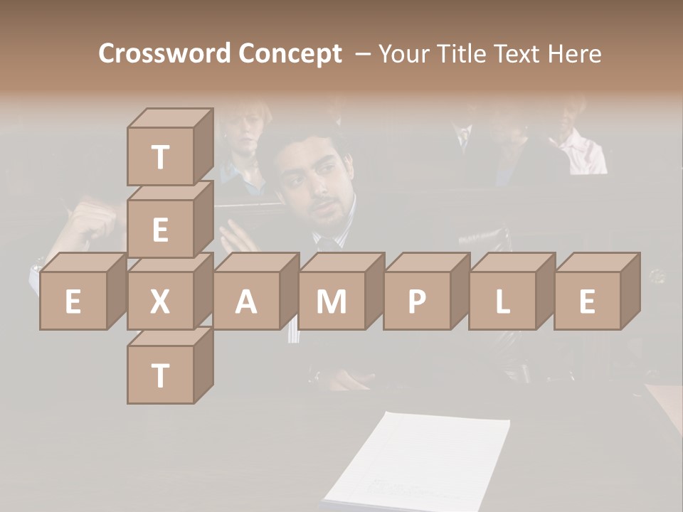 American Document Client PowerPoint Template
