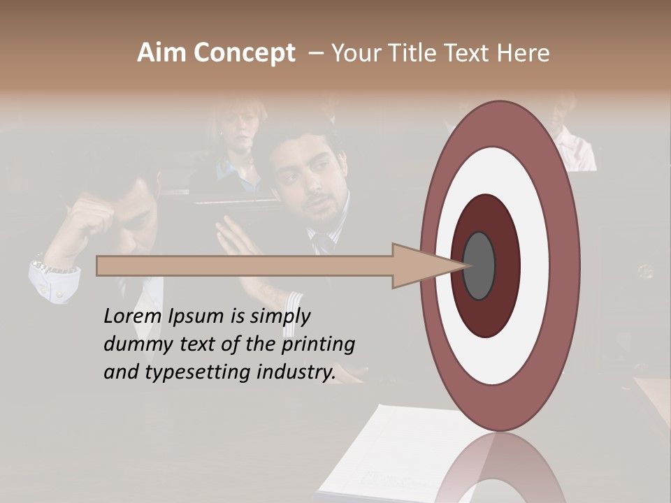 American Document Client PowerPoint Template