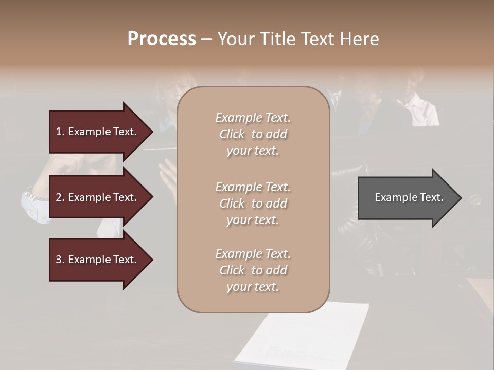 American Document Client PowerPoint Template