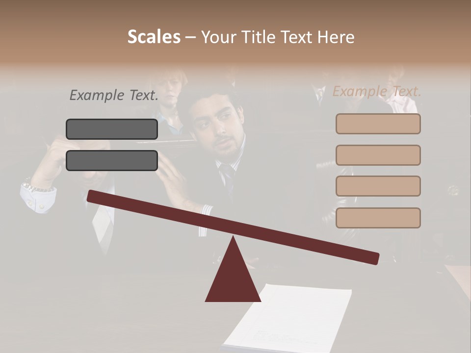American Document Client PowerPoint Template