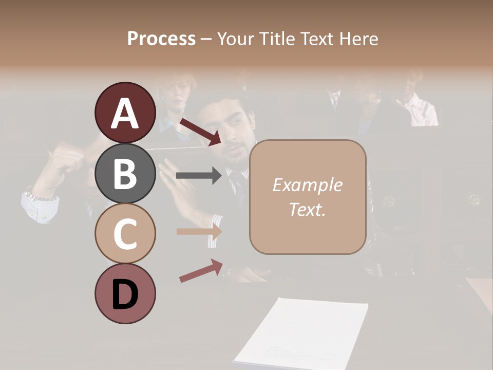 American Document Client PowerPoint Template
