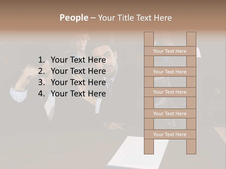 American Document Client PowerPoint Template