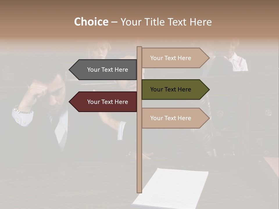 American Document Client PowerPoint Template
