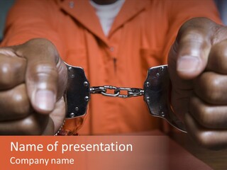 One Fraud Criminal PowerPoint Template