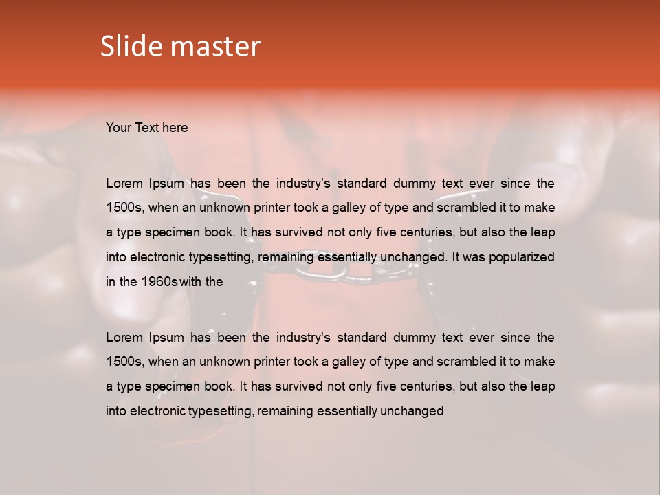 One Fraud Criminal PowerPoint Template