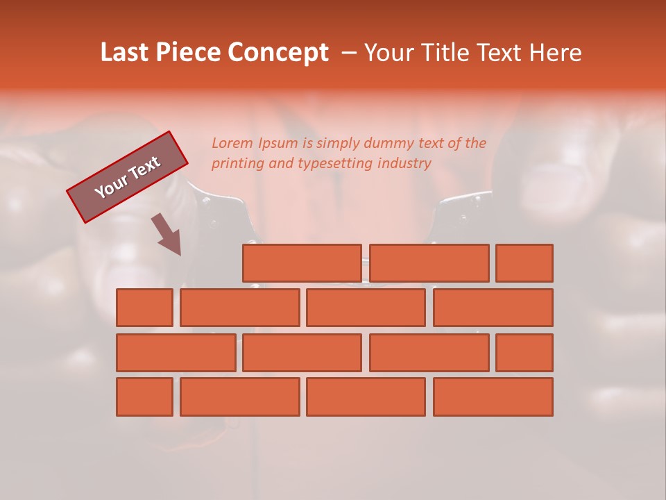 One Fraud Criminal PowerPoint Template