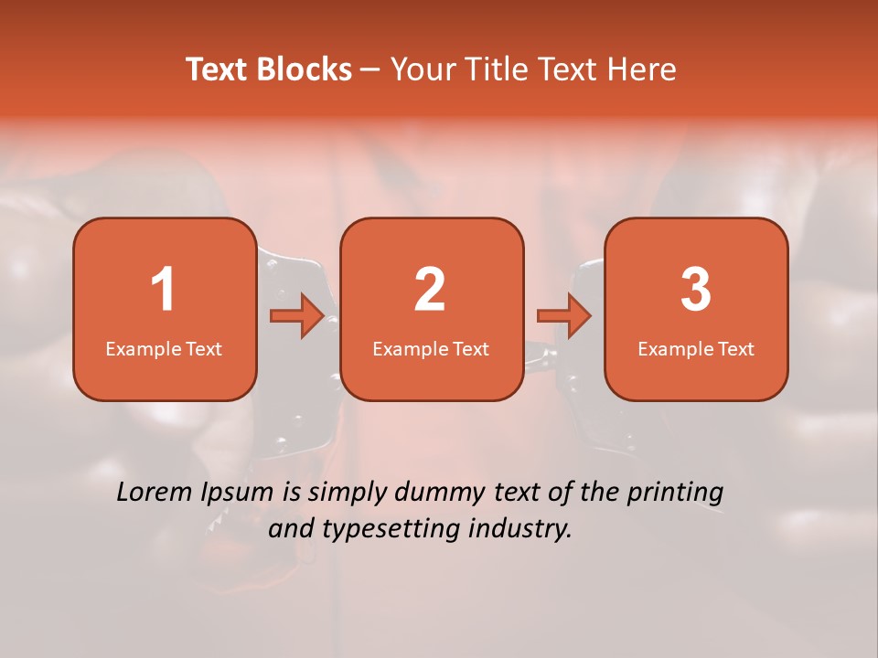 One Fraud Criminal PowerPoint Template