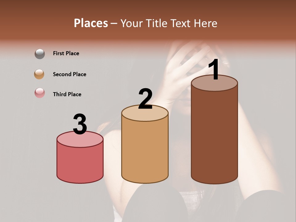 Ceylon Background Leaf PowerPoint Template