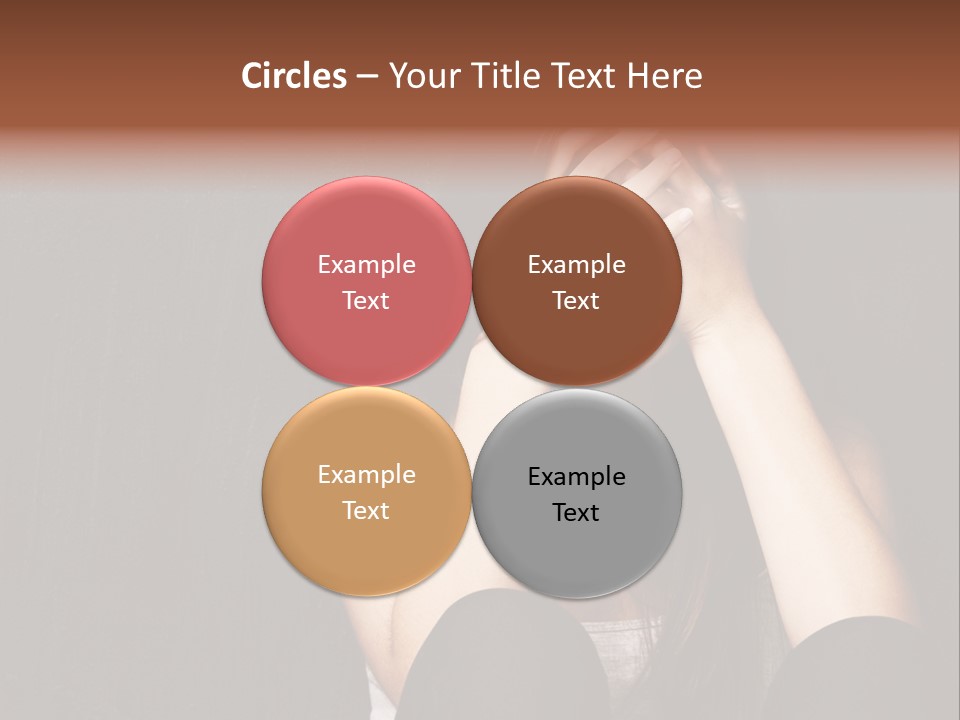 Ceylon Background Leaf PowerPoint Template