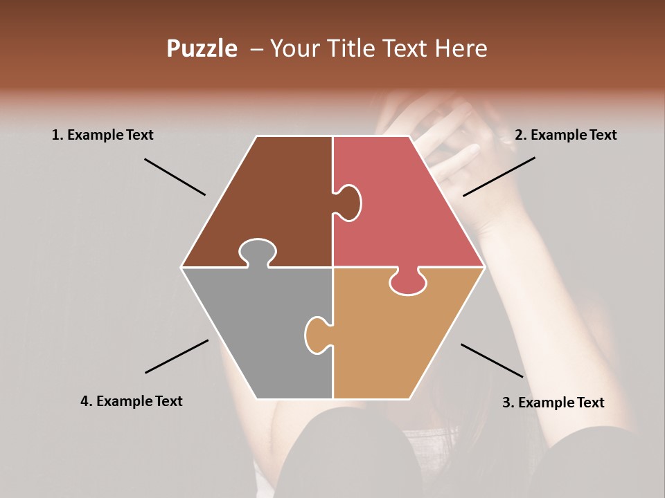 Ceylon Background Leaf PowerPoint Template