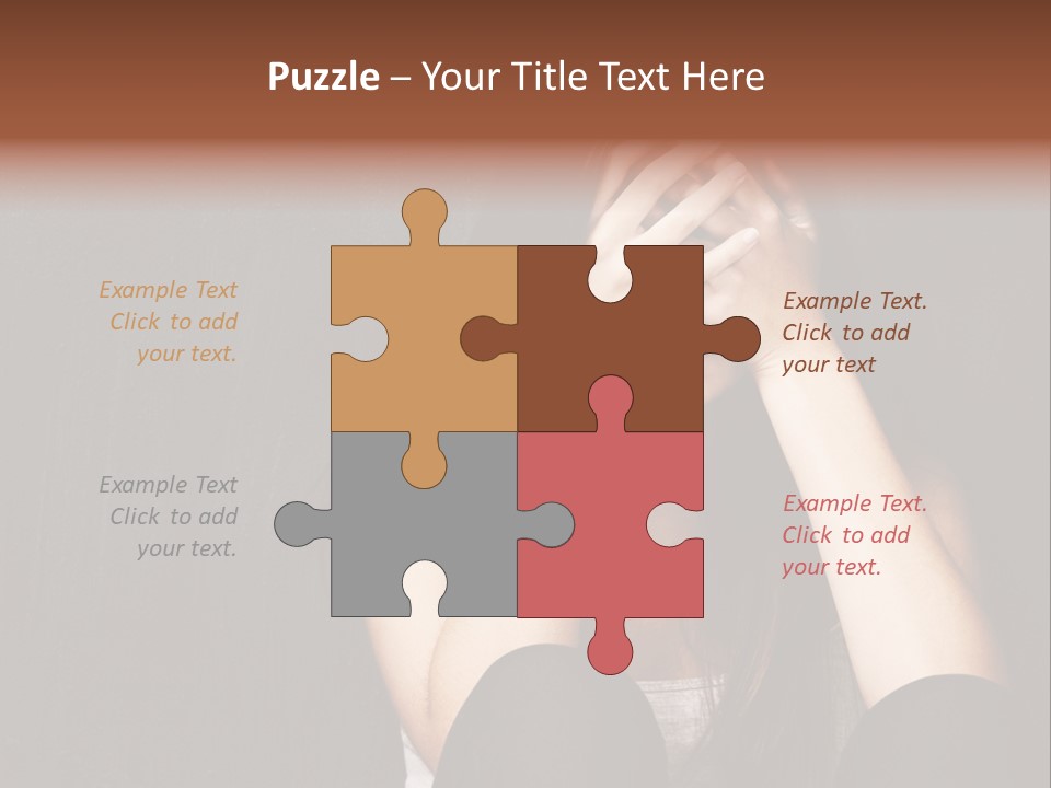 Ceylon Background Leaf PowerPoint Template