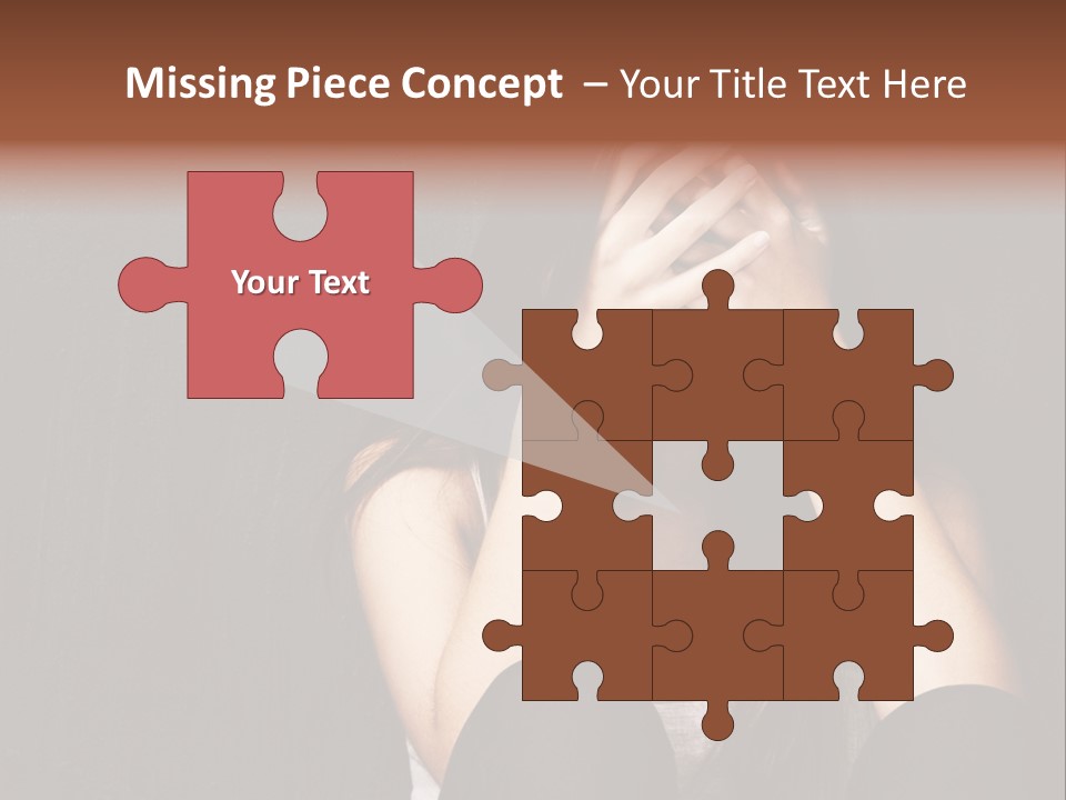 Ceylon Background Leaf PowerPoint Template