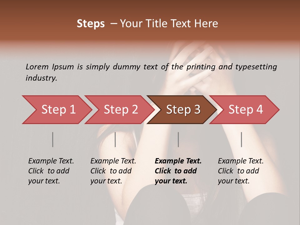 Ceylon Background Leaf PowerPoint Template