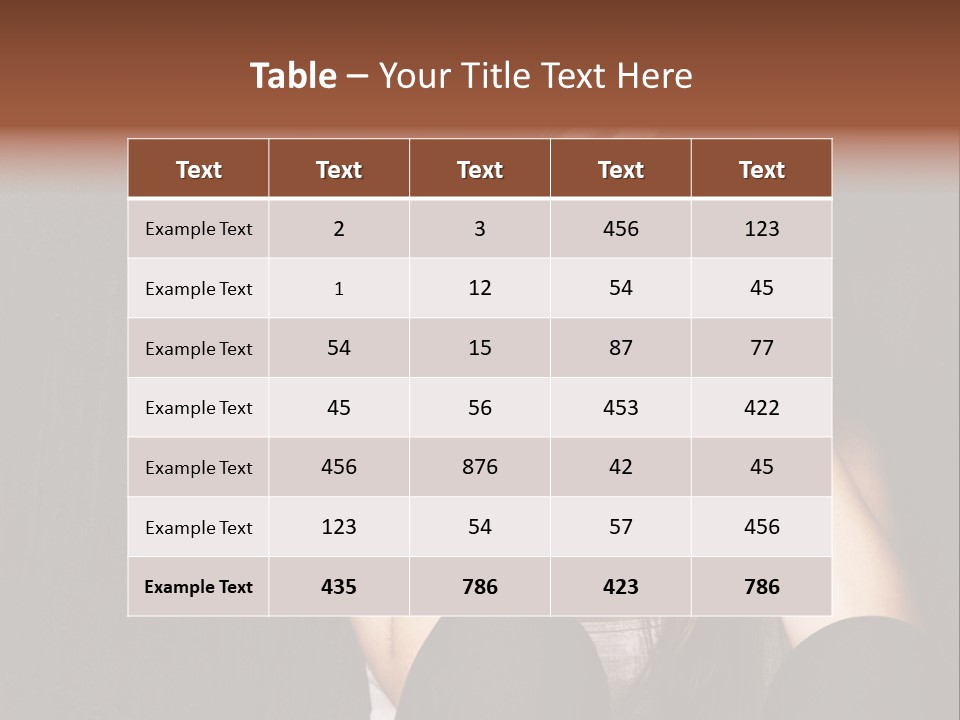 Ceylon Background Leaf PowerPoint Template