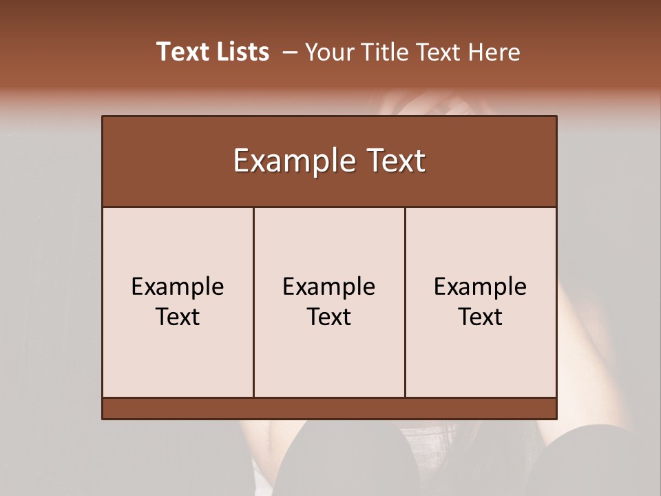 Ceylon Background Leaf PowerPoint Template