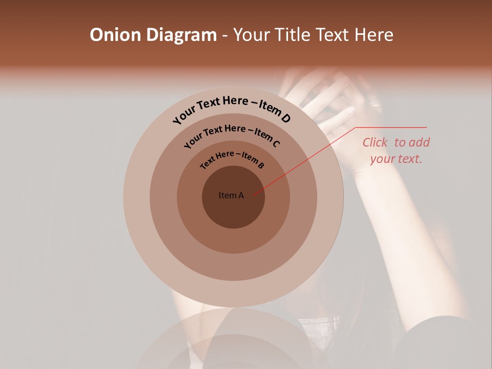 Ceylon Background Leaf PowerPoint Template