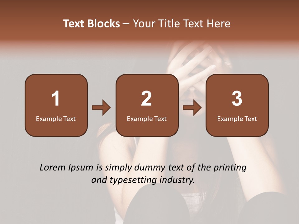 Ceylon Background Leaf PowerPoint Template