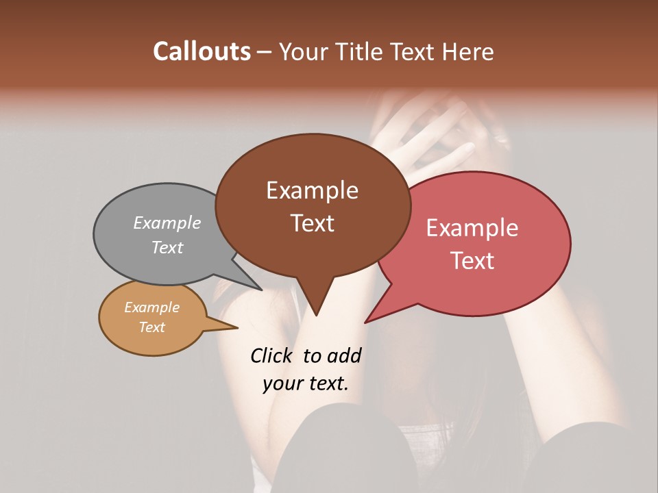 Ceylon Background Leaf PowerPoint Template