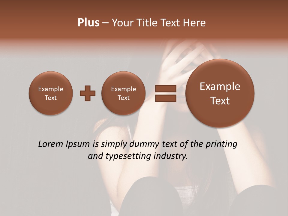 Ceylon Background Leaf PowerPoint Template