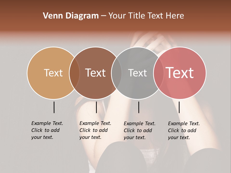 Ceylon Background Leaf PowerPoint Template