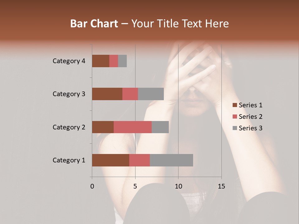 Ceylon Background Leaf PowerPoint Template