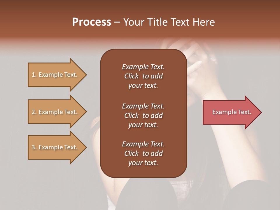 Ceylon Background Leaf PowerPoint Template
