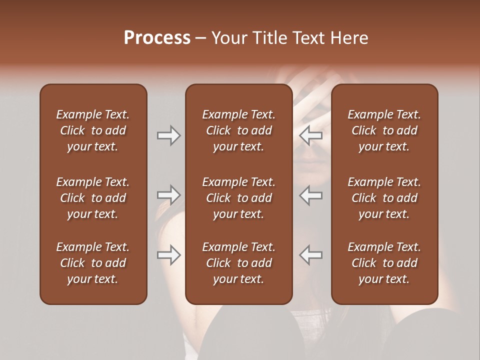 Ceylon Background Leaf PowerPoint Template
