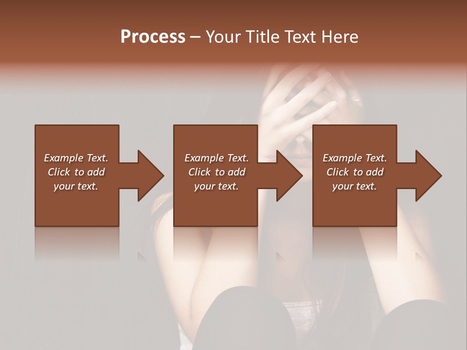 Ceylon Background Leaf PowerPoint Template